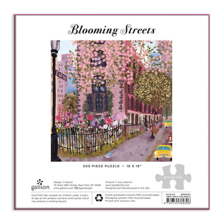 Blooming Streets 500 Piece Puzzle-Puzzles-Chronicle Books-Summit Lane Boutique, Women's Apparel and Gifts located in Grand Rapids, MI