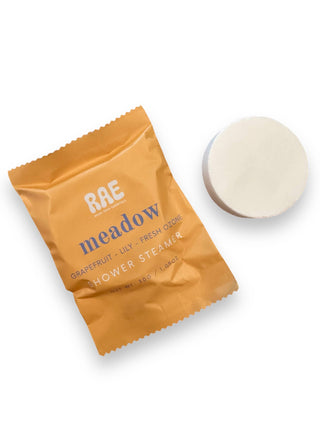 In The A.M. Shower Steamers 6 Pack - Aromatherapy -Steamers-Relax Away Essentials-Summit Lane Boutique, Women's Apparel and Gifts located in Grand Rapids, MI