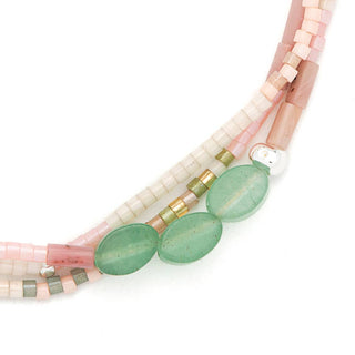 Mixed Media Bracelet - Optimism/Green Aventurine/Silver-Scout Curated Wears-Summit Lane Boutique, Women's Apparel and Gifts located in Grand Rapids, MI