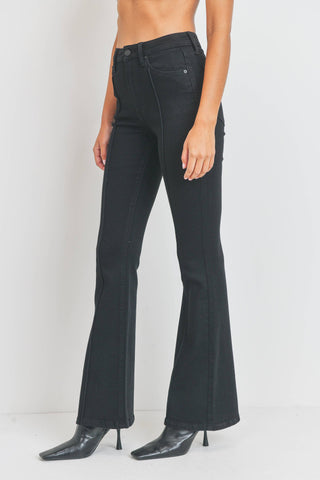 JBD Pintuck Classy Flare-Jeans-JBD-Summit Lane Boutique, Women's Apparel and Gifts located in Grand Rapids, MI