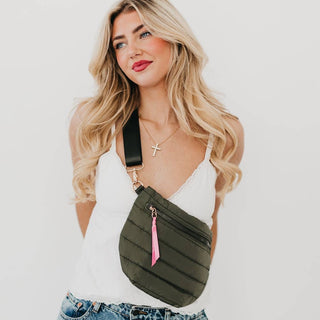Jolie Puffer Belt Bag-Handbags-Pretty Simple-Summit Lane Boutique, Women's Apparel and Gifts located in Grand Rapids, MI
