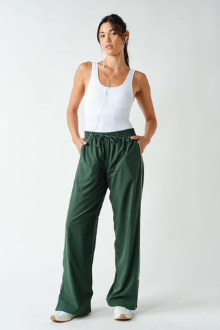 Finish Line Track Pants-Lounge Pants-Mono B-Summit Lane Boutique, Women's Apparel and Gifts located in Grand Rapids, MI