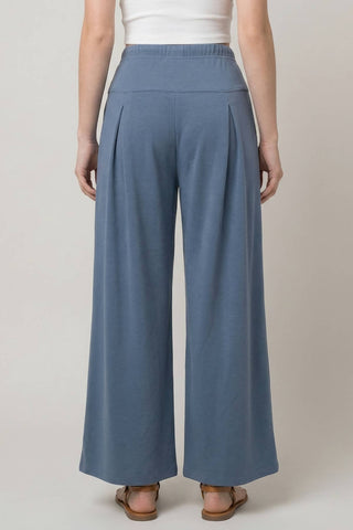 The Everly Pleated Wide Leg Pants-Pants-Doe and Rae-Summit Lane Boutique, Women's Apparel and Gifts located in Grand Rapids, MI