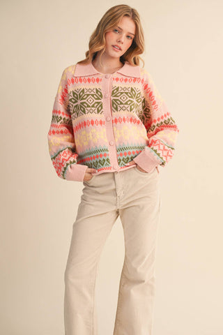 Dakota Fair Isle Sweater-Sweaters-&MERCI-Summit Lane Boutique, Women's Apparel and Gifts located in Grand Rapids, MI