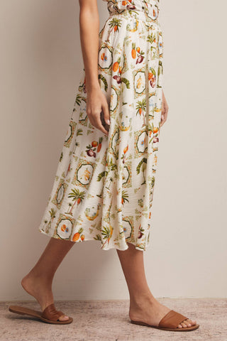Riviera Market Midi Skirt-Skirts-Forte-Summit Lane Boutique, Women's Apparel and Gifts located in Grand Rapids, MI