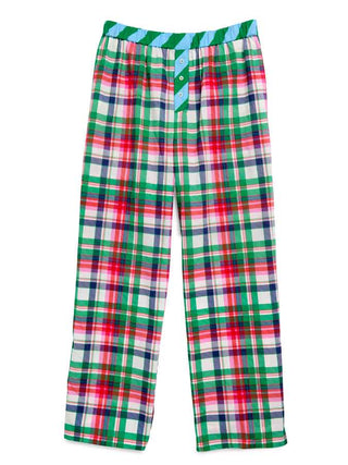 Plaid Boxer Pants-Lounge Pants-Shiraleah-Summit Lane Boutique, Women's Apparel and Gifts located in Grand Rapids, MI