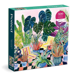 Potted 500 Piece Puzzle-Puzzles-Chronicle Books-Summit Lane Boutique, Women's Apparel and Gifts located in Grand Rapids, MI