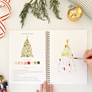Nutcracker watercolor workbook-Stationary-emily lex studio-Summit Lane Boutique, Women's Apparel and Gifts located in Grand Rapids, MI