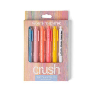 Warmest Regards Quote Pen Set-Stationary Supplies-DM Merchandising-Summit Lane Boutique, Women's Apparel and Gifts located in Grand Rapids, MI