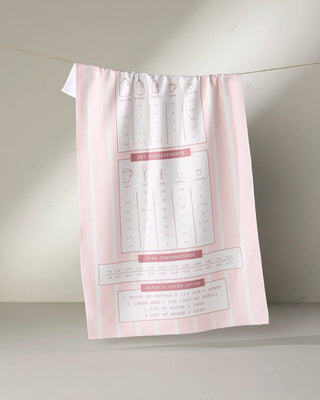 Cheat Sheet Tea Towel-Kitchen Towel-Geometry-Summit Lane Boutique, Women's Apparel and Gifts located in Grand Rapids, MI