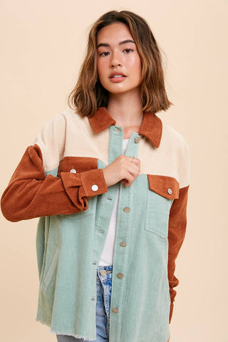 The Rory Colorblock Shacket-Jackets-In Loom-Summit Lane Boutique, Women's Apparel and Gifts located in Grand Rapids, MI