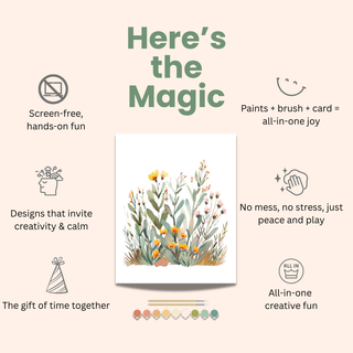 All-In-One Beginner Watercolor Kit - Wildflowers-Crafts-Breathe People-Summit Lane Boutique, Women's Apparel and Gifts located in Grand Rapids, MI