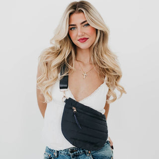 Jolie Puffer Belt Bag-Handbags-Pretty Simple-Summit Lane Boutique, Women's Apparel and Gifts located in Grand Rapids, MI