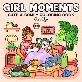 Girl Moments-Coloring Books-Penguin Random House LLC-Summit Lane Boutique, Women's Apparel and Gifts located in Grand Rapids, MI