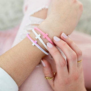 Jesus Bracelets (silicone cross bracelets)-Bracelets-Ryan & Rose-Summit Lane Boutique, Women's Apparel and Gifts located in Grand Rapids, MI