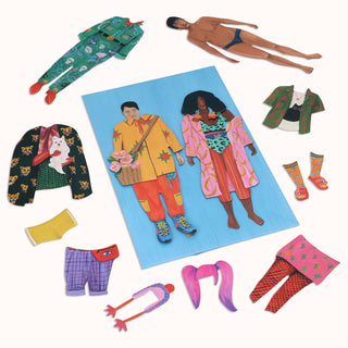 Fearless Fashion Magnetic Dolls-Puzzles-Chronicle Books-Summit Lane Boutique, Women's Apparel and Gifts located in Grand Rapids, MI