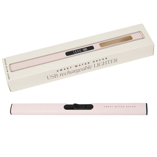 Blush Pink Rechargeable Electric Lighter - Home Decor & Gift-Lighters-Sweet Water Decor-Summit Lane Boutique, Women's Apparel and Gifts located in Grand Rapids, MI