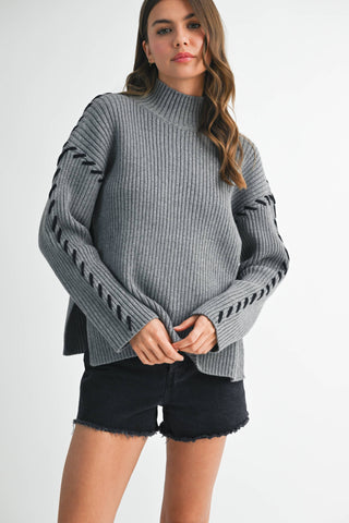 Georgina Sweater-Sweaters-AEMI + CO-Summit Lane Boutique, Women's Apparel and Gifts located in Grand Rapids, MI