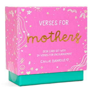 Verses for Mothers – Bible Verse Card Set with Display Stand-Devotions-Callie Danielle-Summit Lane Boutique, Women's Apparel and Gifts located in Grand Rapids, MI