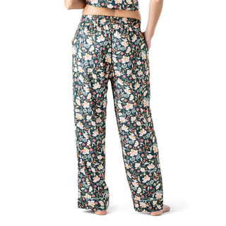 Hello Mello Bow So Lovely Satin Pajama Pant-Lounge Pants-DM Merchandising-Summit Lane Boutique, Women's Apparel and Gifts located in Grand Rapids, MI