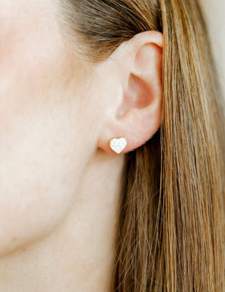 Screwback Stud Earrings - Volleyball-Earrings-LINNY CO-Summit Lane Boutique, Women's Apparel and Gifts located in Grand Rapids, MI