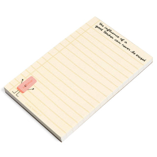 Influence Of A Good Teacher Notepad-Stationary Supplies-Callie Danielle-Summit Lane Boutique, Women's Apparel and Gifts located in Grand Rapids, MI