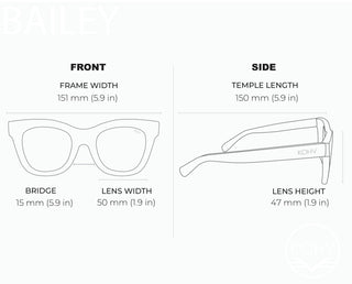 BAILEY LATTE TORTOISE Polarized Oversized Square Sunglasses-Sunglasses-Kohv Eyewear-Summit Lane Boutique, Women's Apparel and Gifts located in Grand Rapids, MI