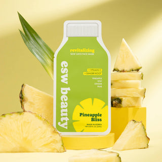 Pineapple Bliss Revitalizing Raw Juice Sheet Mask-Bath & Body-ESW Beauty-Summit Lane Boutique, Women's Apparel and Gifts located in Grand Rapids, MI
