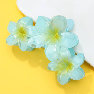 Gradient Resin Floral Hair Claw Clips-Hair Accessories-JOSSLYN by wall to wall-Summit Lane Boutique, Women's Apparel and Gifts located in Grand Rapids, MI