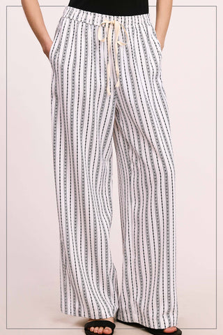 Audra Relaxed Fit Pants-Pants-La Miel-Summit Lane Boutique, Women's Apparel and Gifts located in Grand Rapids, MI
