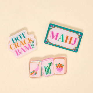 Little Magnet Set–Let's Play Mahjong-Gift Sets-The Darling Effect-Summit Lane Boutique, Women's Apparel and Gifts located in Grand Rapids, MI