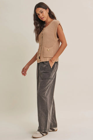 The Autumn Heirloom Sweater Vest-Sweaters-in february-Summit Lane Boutique, Women's Apparel and Gifts located in Grand Rapids, MI