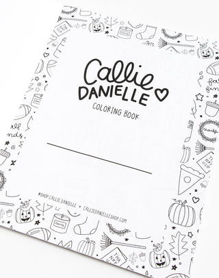 Fall & Holiday Coloring Book-Stationary-Callie Danielle-Summit Lane Boutique, Women's Apparel and Gifts located in Grand Rapids, MI