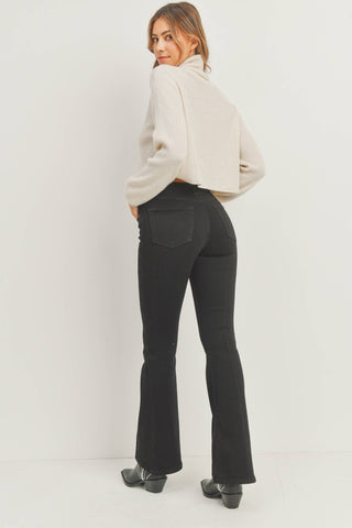 JBD Pintuck Classy Flare-Jeans-JBD-Summit Lane Boutique, Women's Apparel and Gifts located in Grand Rapids, MI