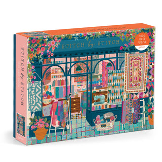 Stitch by Stitch 1000 Piece Puzzle-Chronicle Books-Summit Lane Boutique, Women's Apparel and Gifts located in Grand Rapids, MI