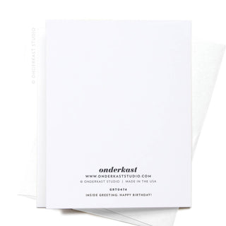 Older Not Wiser Birthday Greeting Card-Greeting Cards-Onderkast Studio-Summit Lane Boutique, Women's Apparel and Gifts located in Grand Rapids, MI