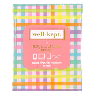 Taylor Screen Cleansing Towelettes/ Tech Wipes-Well-Kept, Screen Wipes-Summit Lane Boutique, Women's Apparel and Gifts located in Grand Rapids, MI