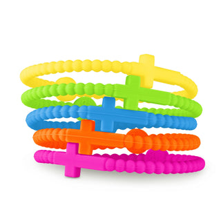 Jesus Bracelets (silicone cross bracelets)-Bracelets-Ryan & Rose-Summit Lane Boutique, Women's Apparel and Gifts located in Grand Rapids, MI