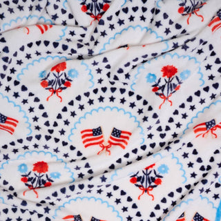 Snuggle Up Plush Blanket–All-American Darling