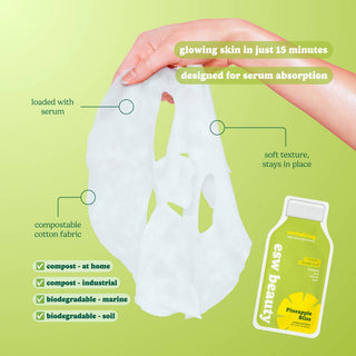 Pineapple Bliss Revitalizing Raw Juice Sheet Mask-Bath & Body-ESW Beauty-Summit Lane Boutique, Women's Apparel and Gifts located in Grand Rapids, MI