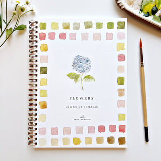 Flowers watercolor workbook-Stationary-emily lex studio-Summit Lane Boutique, Women's Apparel and Gifts located in Grand Rapids, MI