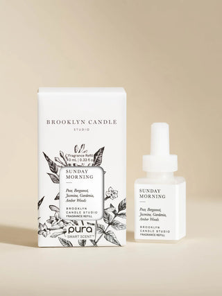 Brooklyn Candle Sunday Morning-Pura Fragrance Refill-Pura-Summit Lane Boutique, Women's Apparel and Gifts located in Grand Rapids, MI