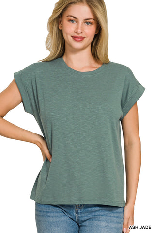 Taryn Tee-Short Sleeves-Summit Lane-Summit Lane Boutique, Women's Apparel and Gifts located in Grand Rapids, MI