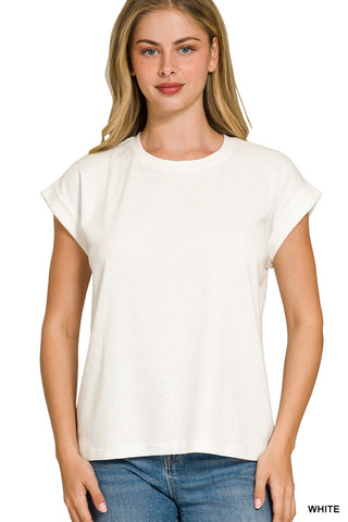 Taryn Tee-Short Sleeves-Summit Lane-Summit Lane Boutique, Women's Apparel and Gifts located in Grand Rapids, MI