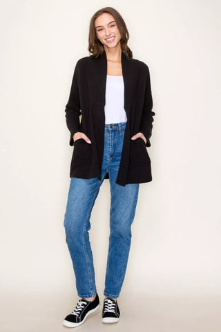 Vida Cardigan with Pockets-Cardigans-Summit Lane-Summit Lane Boutique, Women's Apparel and Gifts located in Grand Rapids, MI