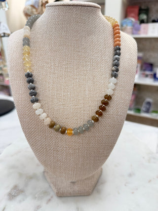 Assorted Stone Bead Necklace