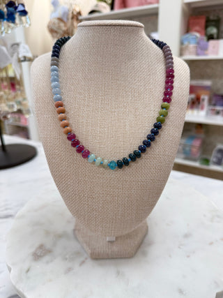 Assorted Stone Bead Necklace