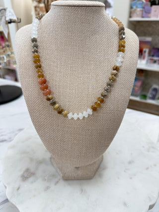 Assorted Stone Bead Necklace
