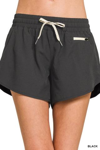 Avery Active Shorts-Shorts-Zenana-Summit Lane Boutique, Women's Apparel and Gifts located in Grand Rapids, MI