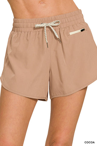 Avery Active Shorts-Shorts-Zenana-Summit Lane Boutique, Women's Apparel and Gifts located in Grand Rapids, MI